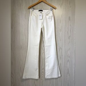 3x1 White High Rise Bell Bottom Jeans Size 26 NWT $195